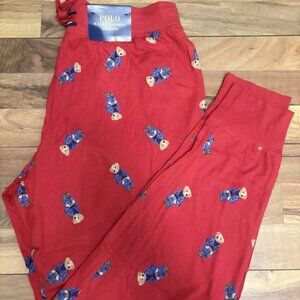 NWT Men’s Polo Ralph Lauren Polo Bear Jersey Sleep Jogger Size L